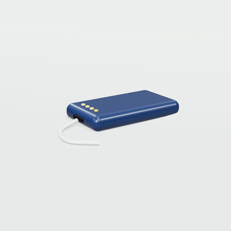 Ilustración genérica de batería externa; no es una foto del modelo Anker 323 Power Bank (A1334).
