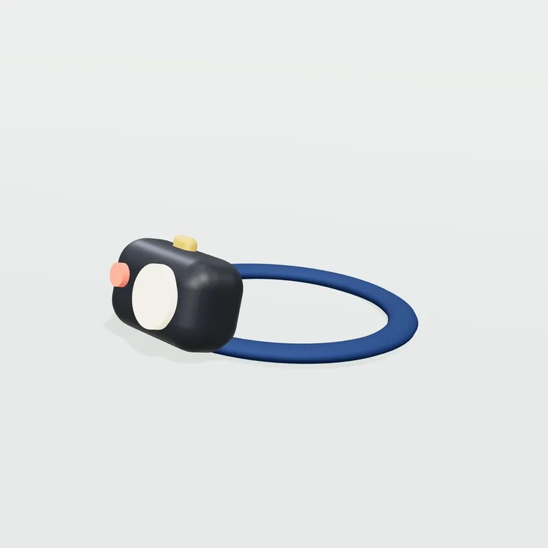 Ilustración genérica de linterna frontal; no es una foto del modelo Ledlenser MH4.
